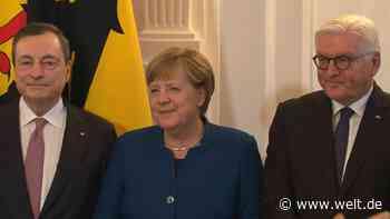 Ehemaliger EZB-Chef Mario Draghi erhält Bundesverdienstkreuz