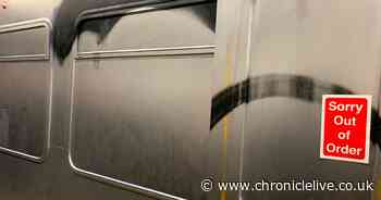 Why a Metro train daubed with graffiti had to be taken out of service during the Friday rush hour