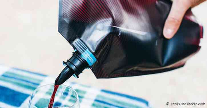 These clever reusable pouches are a great replacement for plastic bottles