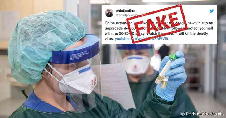 Coronavirus conspiracy theories spread panic and dangerous misinformation