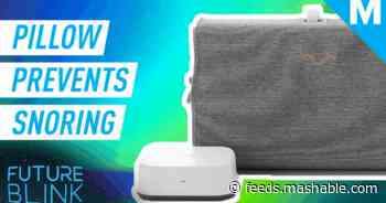 This pillow is designed to help you stop snoring — Future Blink