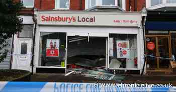 East Boldon residents describe how raiders rammed van into Sainsbury's shop and made off from scene