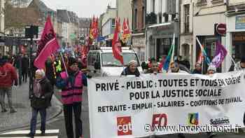 Réforme des retraites: entre 800 et 900 manifestants à Arras, ce vendredi matin - La Voix du Nord