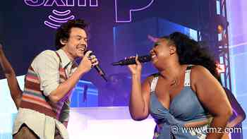 Lizzo Wilds Out with Harry Styles for Surprise 'Juice' Performance