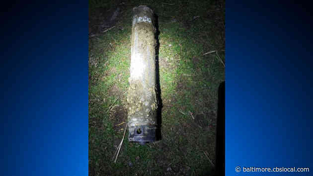 Man Finds Military Flare While Harvesting Oysters In Chesapeake Bay