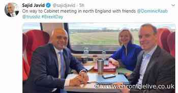Twitter brutally mocks Sajid Javid for 'north England' blunder
