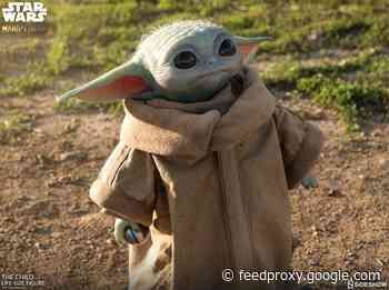 Life size Baby Yoda figure costs $350