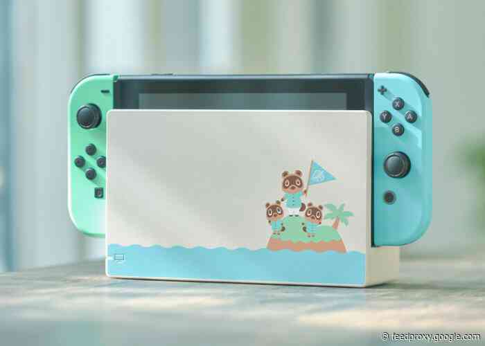 Animal Crossing themed Nintendo Switch unveiled