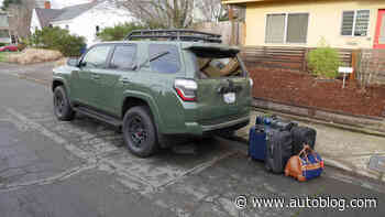 2020 Toyota 4Runner Luggage Test | Lean, green, bag-stuffing machine