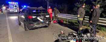 Albavilla, tampona un'auto Grave motociclista - Erba Albavilla - La Provincia di Como
