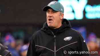 Eagles’ inactivity on OC coaching hire points to one place - Yahoo Sports