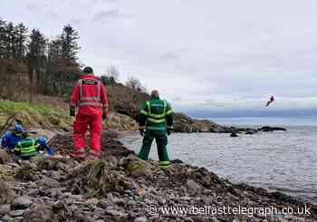 Man in hospital after dramatic cliff rescue