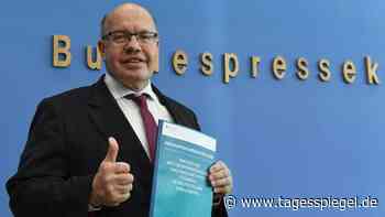 Wirtschaft soll wieder stärker wachsen: Das "trügerische Bild" des Peter Altmaier - Tagesspiegel