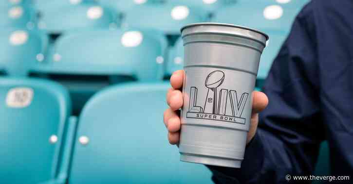 Aluminum is replacing plastic at the Super Bowl