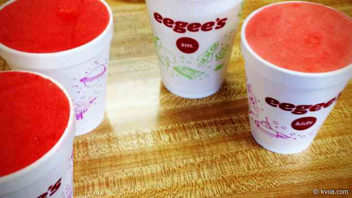 Watermelon eegee’s available now through Sunday