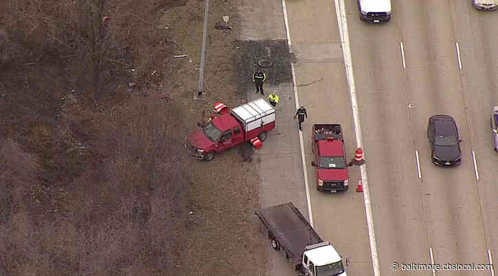 Two State Highway Workers Hit On Side Of Interstate 97; Driver Believed To Have Suffered Medical Emergency