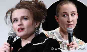 The Crown's Helena Bonham Carter joins glamorous co-star Erin Doherty at SAG screening - Daily Mail