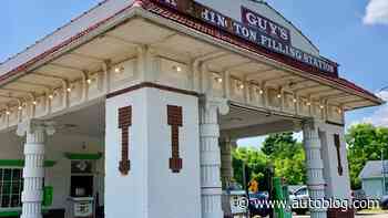 Fill 'er up at this New Jersey gas station that dates from 1922