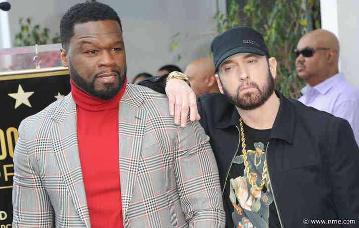 50 Cent joined by Eminem as he gets a star on the Walk of Fame