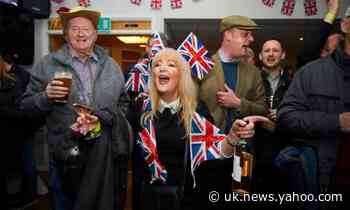 Morley marks Brexit with top hats, bangers and Jerusalem