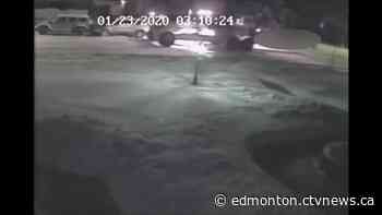 Edmonton says grader caught smashing into parked cars wasn't driven by a city employee - CTV News