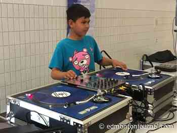 Edmonton DJ puts on beat-making workshop for kids at Saskatchewan reserve - Edmonton Journal
