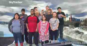 Newest class of SkyTrackers from Tommy Douglas School