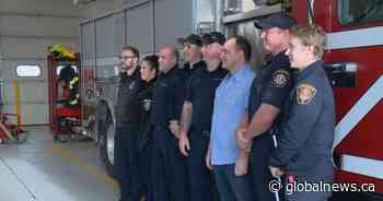 Lethbridge man reunited with first responders who saved his life, changed his perspective