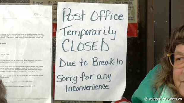 Temporary closure of Carseland post office leaves residents frustrated
