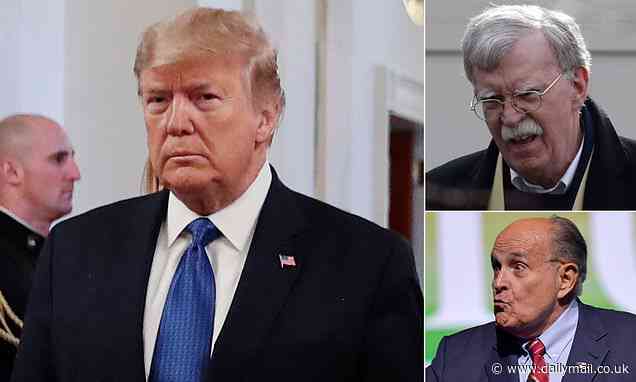 New John Bolton bombshell emerges as Republicans get the votes to block witnesses - Daily Mail