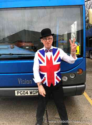 Bus driver wears Union Flag suit to celebrate Brexit Day - The Bolton News