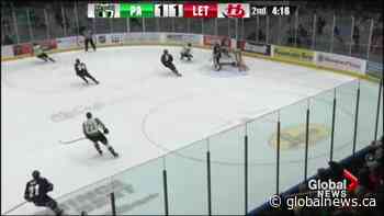 Lethbridge Hurricanes not able to battle back against defending champion Raiders