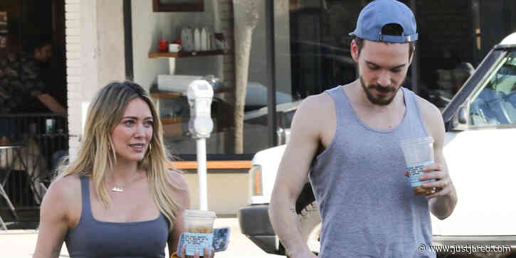 Hilary Duff Gets Sweet Kiss From Matthew Koma After Workout Together