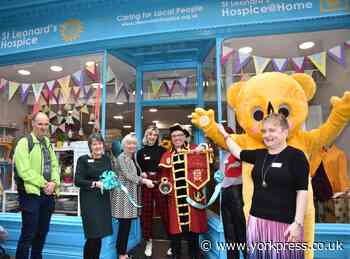 Flagship new St Leonard's Hospice charity shop opens in York