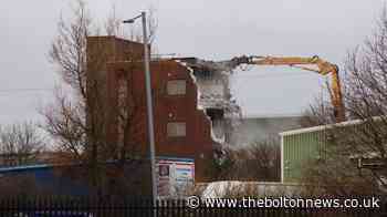 Former arms industry building demolished to make way for new company