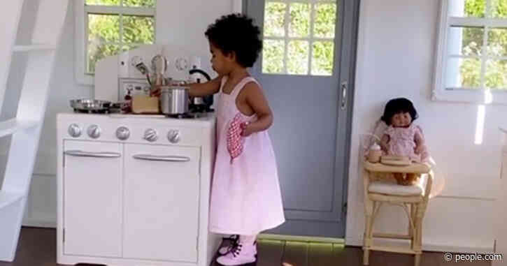 Chef True! Khloé Kardashian Shares Video of the Toddler Pretending to Cook in Her Lavish Playhouse