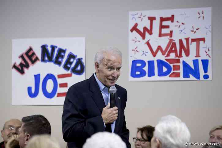 Biden cash reserves lag behind top 2020 rivals