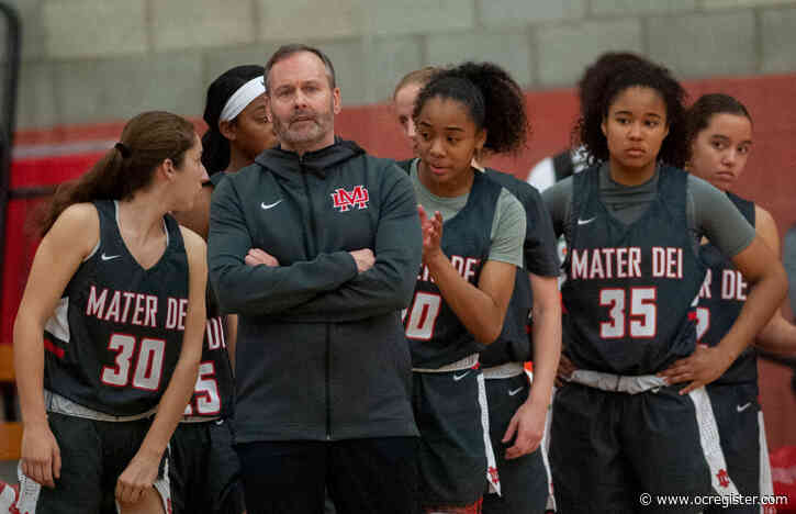 Mater Dei girls basketball delivers Coach Kevin Kiernan a special 800th career victory