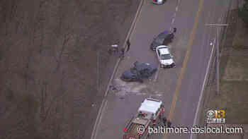 Multiple Vehicles Involved In Serious Crash In Catonsville - CBS Baltimore