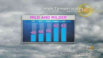 Maryland Weather: April-Like Weather Ahead - CBS Baltimore