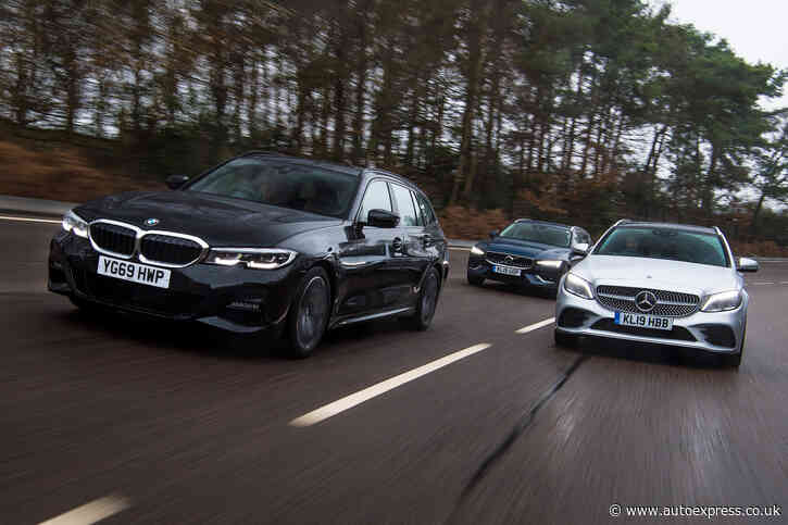 BMW 3 Series Touring vs Mercedes C-Class Estate vs Volvo V60