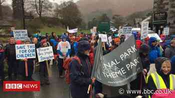 Lake District 'under siege' from development, protesters warn