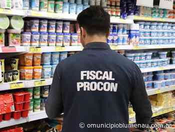 Preços em supermercados de Gaspar podem variar até 60%, segundo pesquisa do Procon - O Município Blumenau