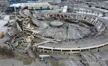 Worker dies when Russian stadium roof collapses