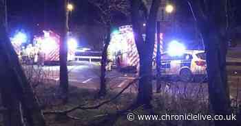 Fuel spillage on Coast Road following two-vehicle crash sparked fire fears