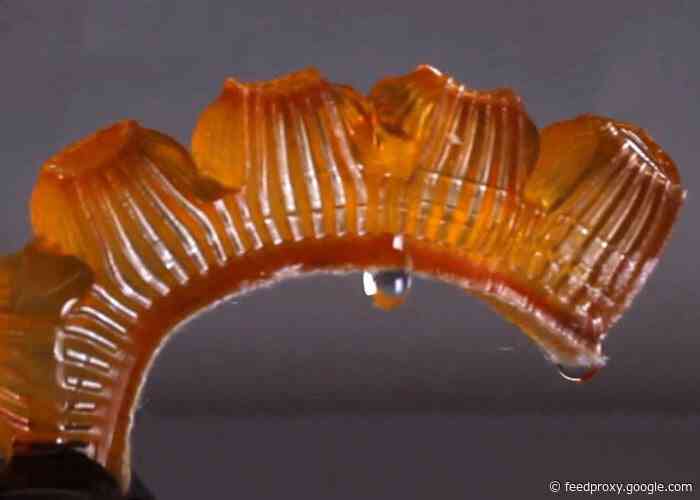 Unique robotic finger is capable of sweating to cool down