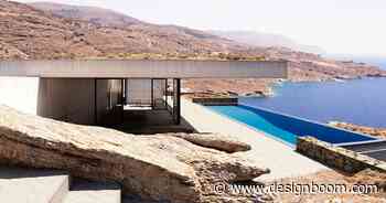 A31 architecture nestles two summer houses into a greek island hillside - Designboom
