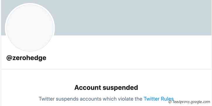 Finance blog Zero Hedge was banned from Twitter after it doxxed a Chinese scientist and claimed they created the Wuhan coronavirus