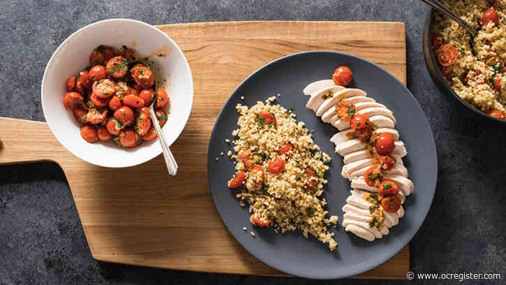 Recipe: Tomato-Ginger Vinaigrette tops chicken with a burst of flavor