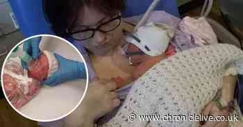 Brave County Durham mum battling leukaemia gives birth to 'miracle' baby